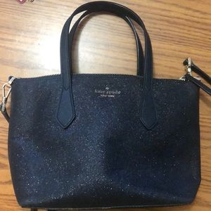 Kate Spade Sparkle Crossover (black)